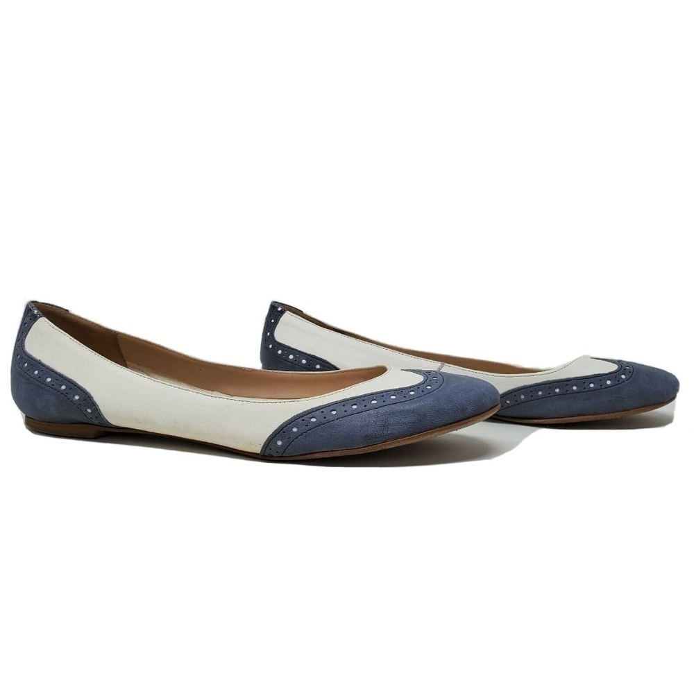 Modern Fiction Italian Leather Wingtip Flats